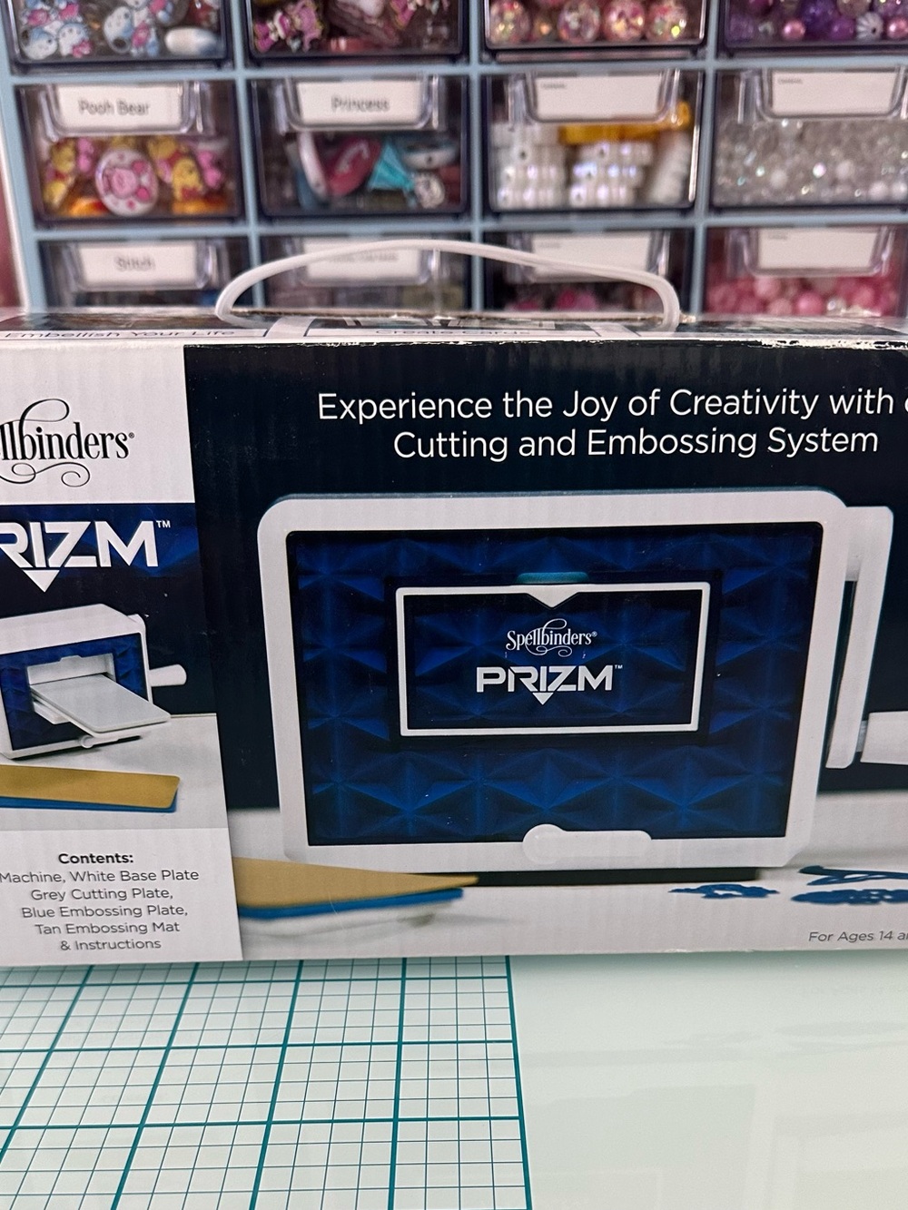 Spellbinders PRIZM Cutting and Embossing System - White and Blue